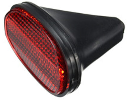 Mountain Fiets Klassieke Traditionele Retro Rode Ovale Achter Spatbord Reflector Bike Waarschuwingslampje Mtb Road Fietsen Safety Lights