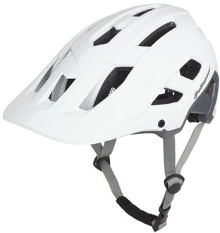 Mountain pro fietshelm l 58-61cm wit/grijs