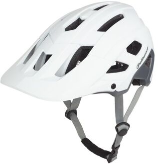 Mountain pro fietshelm m 55-58cm wit/grijs