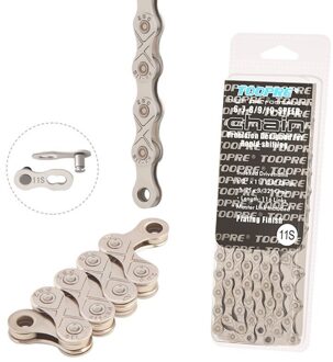 Mountain Racefiets Ketting 8/9/10/11 Speed Universal 24/27/30/33 Speed Shift Chain Fietsen ketting Met Magische Gesp 11S