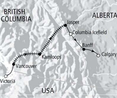 Mountain Rails Eastbound (9 dagen)