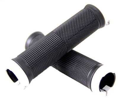 Mountainbike Fiets Handvat Bar Aluminium Grip Cover Antislip Rubber Mtb Stuur Fiets Bar Cover Dode Vlieg Fiets wit
