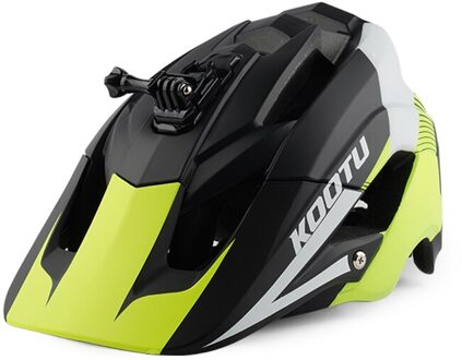 Mountainbike Helm Sport Camera/Fiets Licht Rack Helm Fiets Mtb Fiets Helm Met 13 Ademend Gat Fietshelm mtb Licht Groen