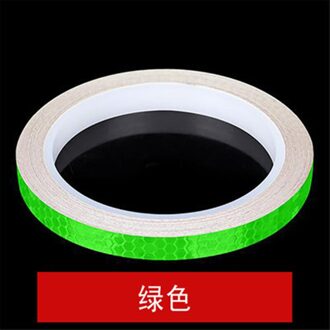 Mountainbike Reflecterende Stickers Reflecterende Strips Fluorescerende Strips Lichtgevende Reflectoren Fiets Stickers Decoratie groen
