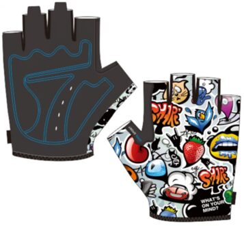 Mountainbike Rijden Outdoor Sport Fitness Korte Vinger Kinderen Half Handschoenen NIN668