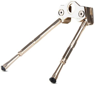 Mountainbike Road Verstelbare Crank Bike Stand Pedaal Bracket Ondersteuning Verstelbare Mtb Road Fiets Kickstand Parking Rack Ondersteuning zilver