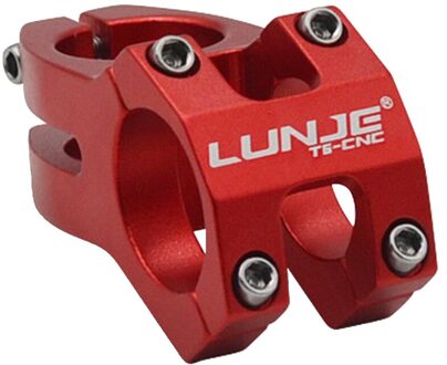 Mountainbike Stuurpen 31.8 Mm 45Mm Cnc Aluminium Korte Stem Voor Downhill Fiets Rood