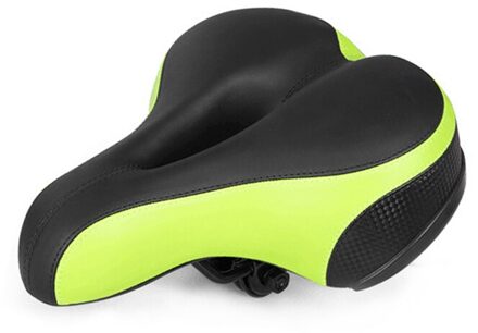 Mountainbike Zadel Schokabsorberende Hollow Fietszadel Mtb Road Fietsen Zachte Zitkussen Rijden Kussen Fietsaccessoires groen