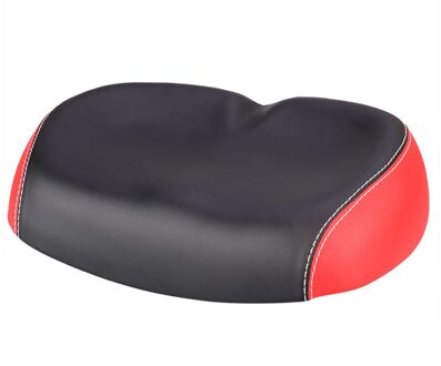 Mountainbike Zetels Comfortabele Kussen Geen Neus Big Bil Zadel Racefiets Zadel Ademend Brede Bike Zadel Zachte Kussen Pad Rood
