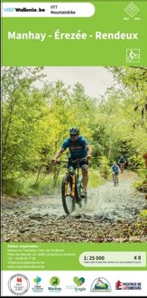 Mountainbikekaart Manhay - Erezée - Rendeux | NGI - Nationaal Geografisch Instituut