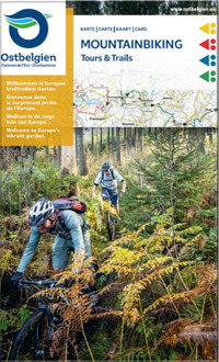 Mountainbikekaart Mountainbike in het zuiden van de Oostkantons 480km | NGI - Nationaal Geografisch Instituut