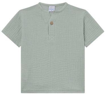 Mousseline T-shirt solmig mint Groen - 68