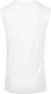 Mouwloos Shirt KM Dry Cotton 46037 - Wit 101 weiss Heren - 4