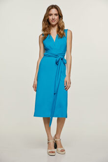 Mouwloze Empire Line-jurk in turkoois Turquoise