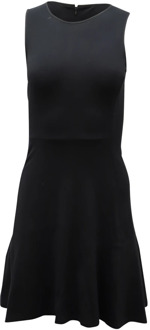 Mouwloze mini -jurk Theory , Black , Dames - XS