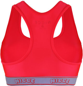 Mouwloze Roze Dames Koolstof Racerback Sportbeha 203 2 15 04 0307 - maat