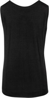 Mouwloze zwarte 'Shirts We Love'-top - maat