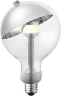 Move Me LED lichtbron Sphere Ø 12 cm 5.5W E27 2700K dimbaar - zilver