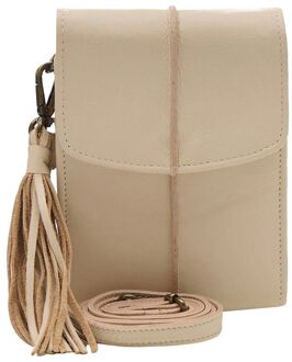 Mover off white crossbody dames Wit - H 13 x B 20 x D 3 cm