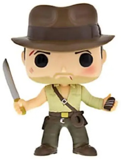 Movie Raiders of the Lost Ark Indiana Jones Figure Vinyl Model Toys