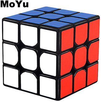 MOYU 3x3x3 Magic Cubes Professional Fast Speed Rotating Cubos Magicos 3 by 3 Speed Cube Classic Kids Toys for Children MF3SET