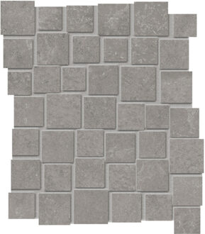 Mozaiek Douglas & Jones Fusion Bright Grey 28.7x33 cm Grijs Douglas & Jones