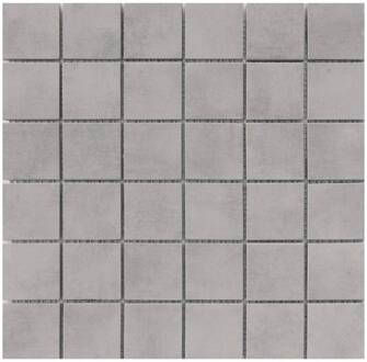 Mozaïektegel Cristacer Pascal Gris 33.3x33.3cm (Per mat)