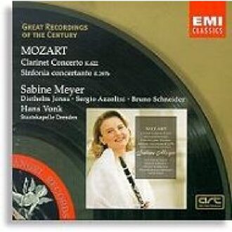 Mozart: Clarinet Concerto, Sinfonia Concertante / Meyer, Vonk et al