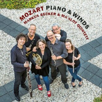 Mozart, Piano & Winds - Becker, Markus & Ma'alot Quintet