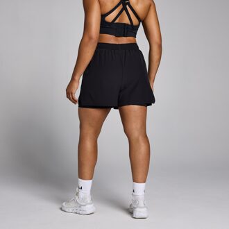 Mp 2-in-1 trainingsshort voor dames - Zwart - XL