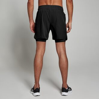 Mp 2-in-1 trainingsshort voor heren - Zwart - XXL