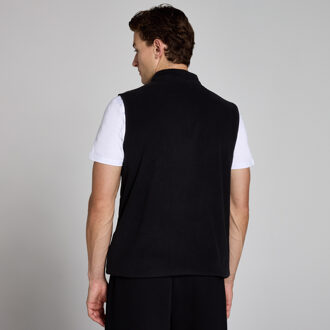 Mp gilet van fleecestof voor heren - Zwart - XS Groen