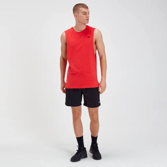 Mp hemd voor heren met laag uitgesneden armsgaten - Danger - XS Rood