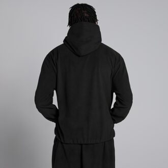 Mp hoodie van fleecestof voor heren - Zwart - M