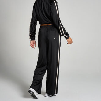 Mp joggingbroek met rechte pijpen van tricotstof voor dames - Zwart / Wit - XXL