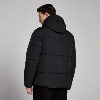 Mp kort gewatteerd pufferjack voor heren - Zwart - S