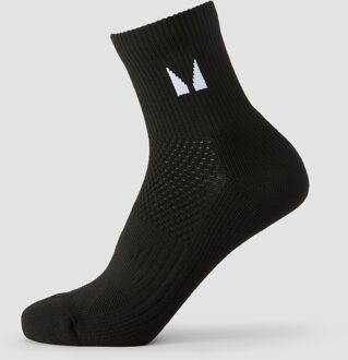 MP korte hardloopsokken (verpakking met drie stuks) - Zwart - UK 2-5