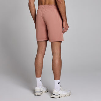 Mp lichtgewicht 7  trainingsshort voor heren - M Terracotta