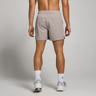 Mp lichtgewicht trainingsshort voor heren - Paddenstoelenbruin - S Grijs