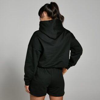 Mp Lifestyle stevige gecropte hoodie voor dames - Zwart  - XL