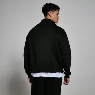 Mp Lifestyle stevige trui met kwartrits voor heren - Zwart - XL