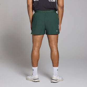 Mp Men's Tempo Graphic 3  Shorts - Deep Green - L Groen