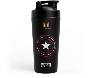 Mp Metalen Captain America shaker Zwart