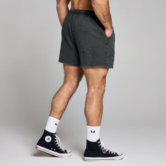 Mp Origin verwassen sweatshort met opdruk voor heren - Verwassen zwart - S