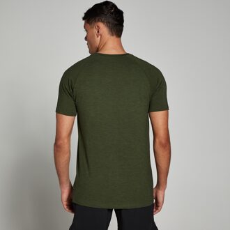 Mp Performance T-shirt met korte mouwen voor heren - Gemêleerd legergroen - XS