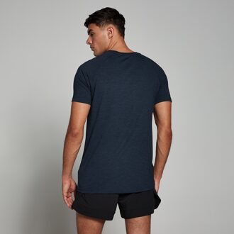 Mp Performance T-Shirt met korte mouwen voor heren - Gemêleerd marineblauw - L