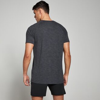 Mp Performance T-Shirt met korte mouwen voor heren - Gemêleerd zwart - L