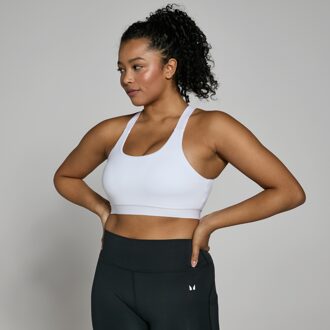 Mp Power sportbeha met gekruiste bandjes - Wit - XXL