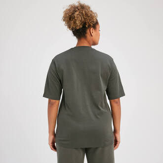 Mp Rest Day oversized T-shirt voor dames - Taupe-groen - M