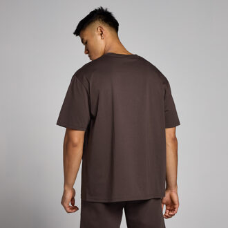 Mp Rest Day oversized T-shirt voor heren - Chocoladebruin - XXL